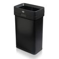 Slim Open Top Stainless Steel Trash Can, Matte Black, 13 Gal / 50L X702