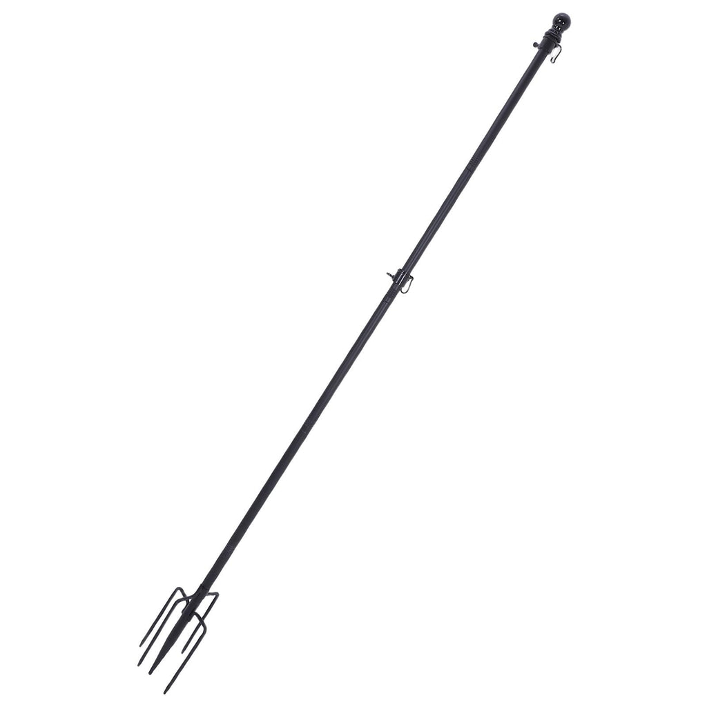 Stainless Steel Flag Pole Holder with 5 Prongs S452