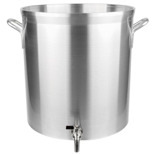 60 Qt Heavy Duty Aluminum Stock Pot with Faucet M2136