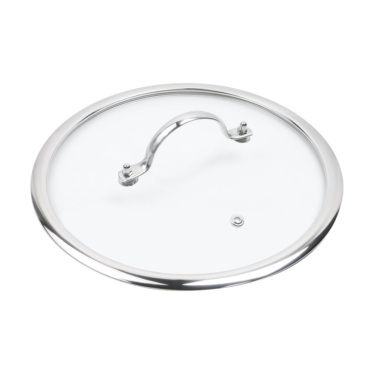 10 Inch Clear Glass Pot Lid C3668