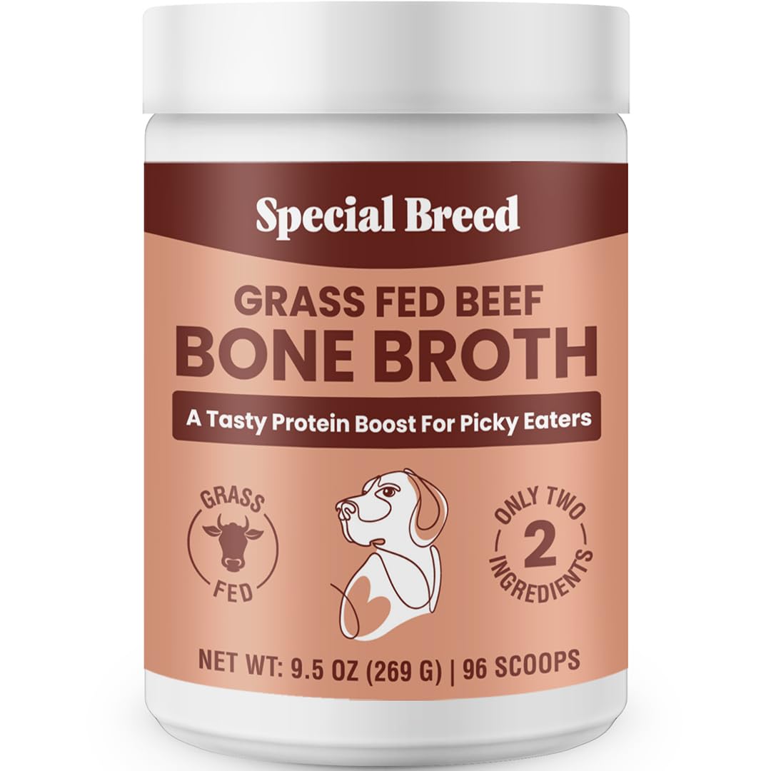 Grass Fed Beef Bone Broth Powder for Dogs and Cats 9.5oz G5554