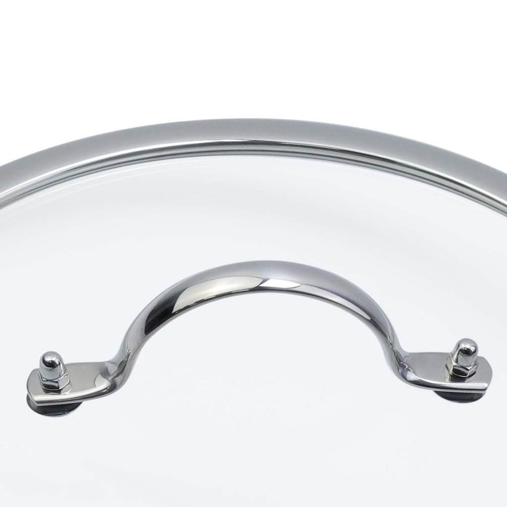 10 Inch Clear Glass Pot Lid C3668