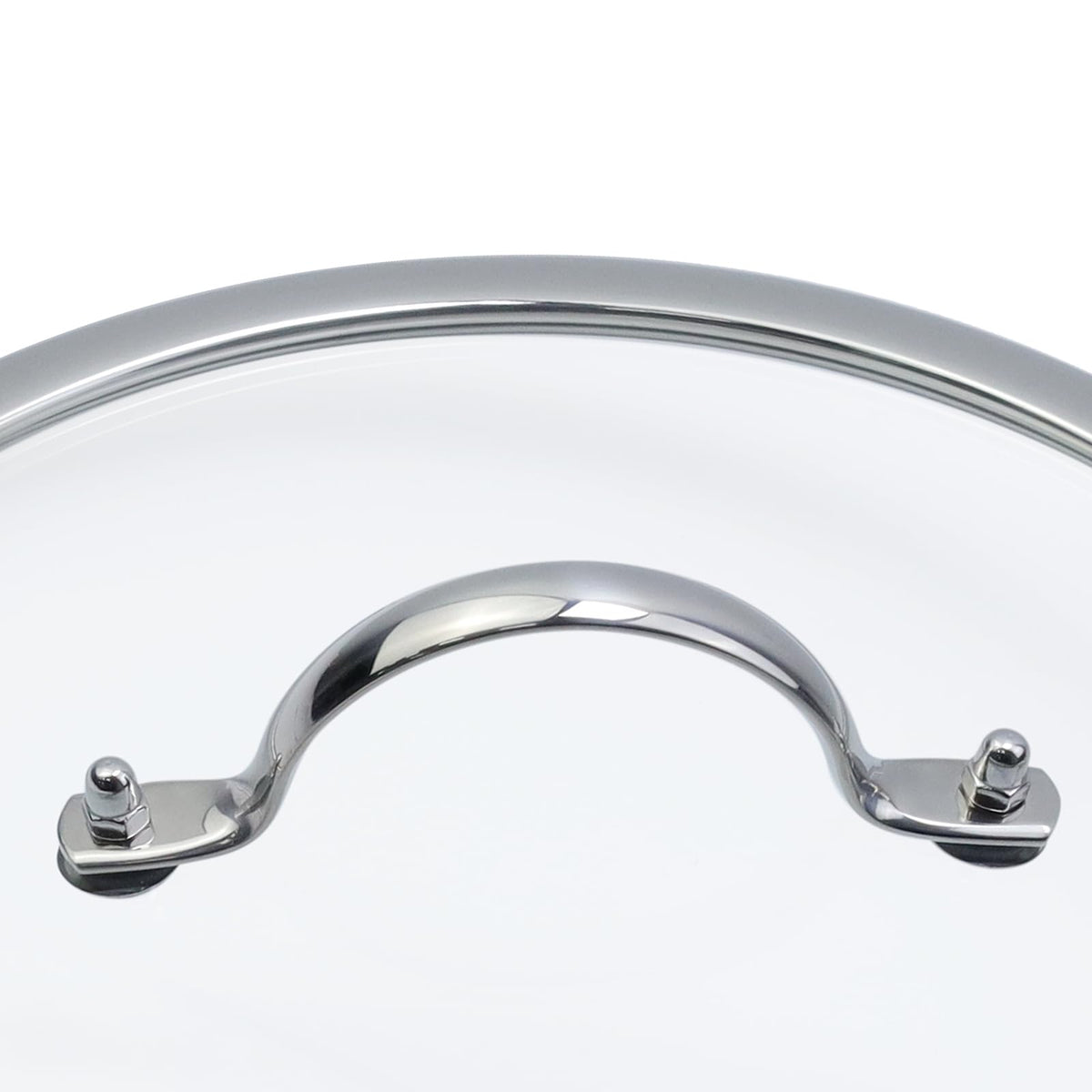 10 Inch Clear Glass Pot Lid C3668