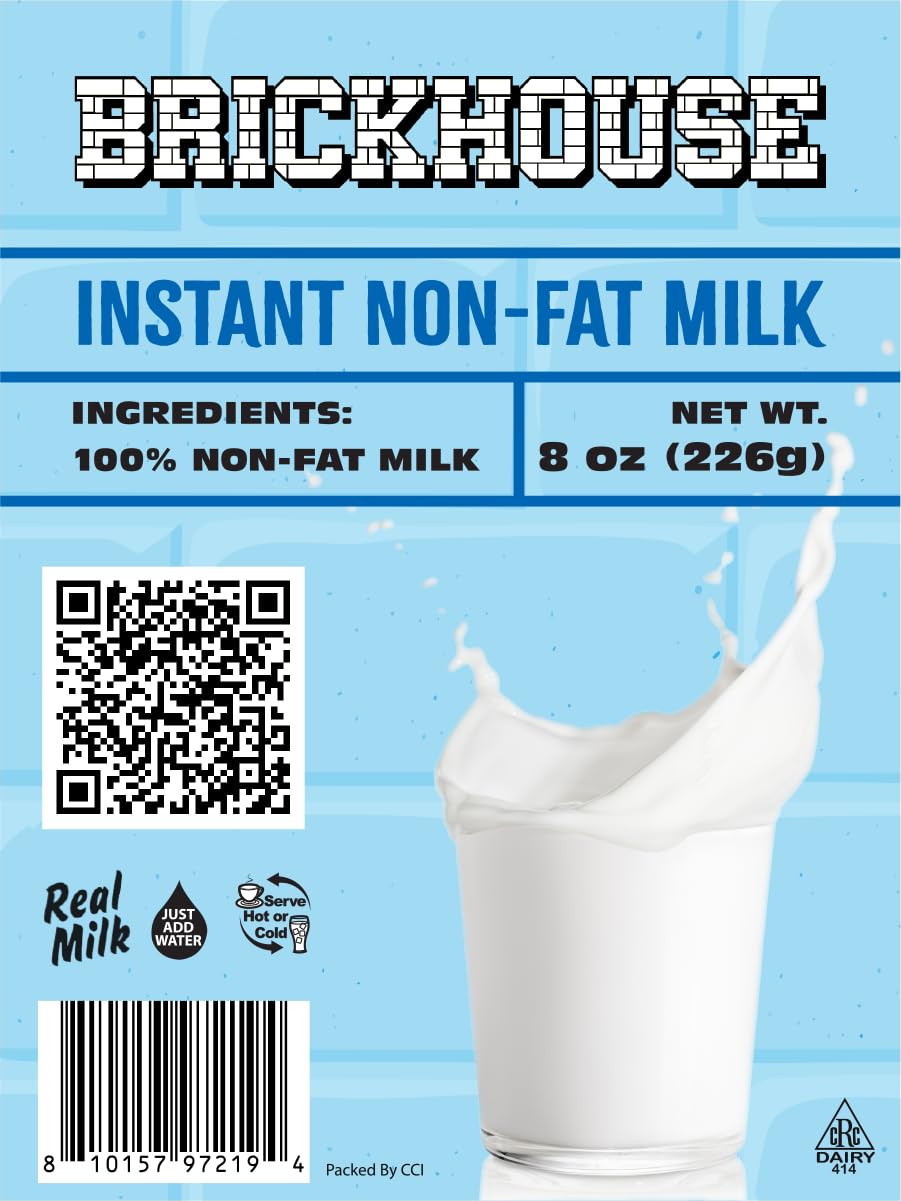Instant Non-Fat Dry Milk Powder 8 oz I589472