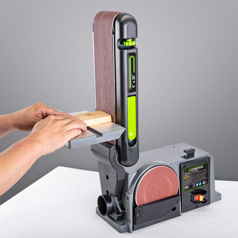 4 x 36-Inch Belt & 6-Inch Disc Benchtop Sander W2807