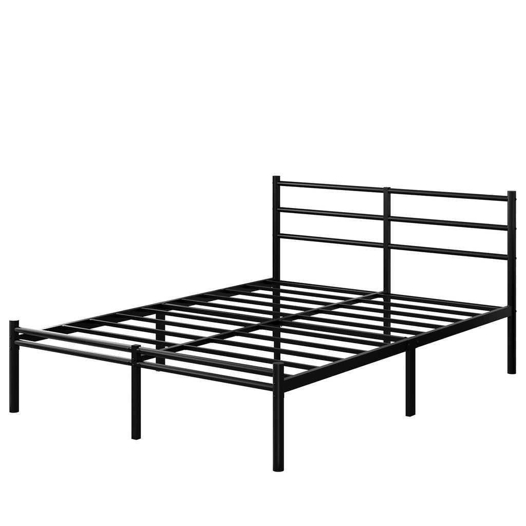 Full Size Bed Frame with Headboard and Footboard H476