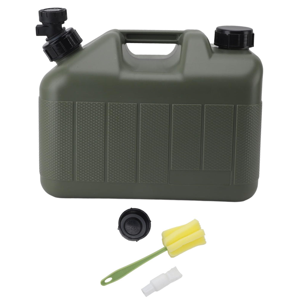 10L Green Portable Water Container with Faucet K86878