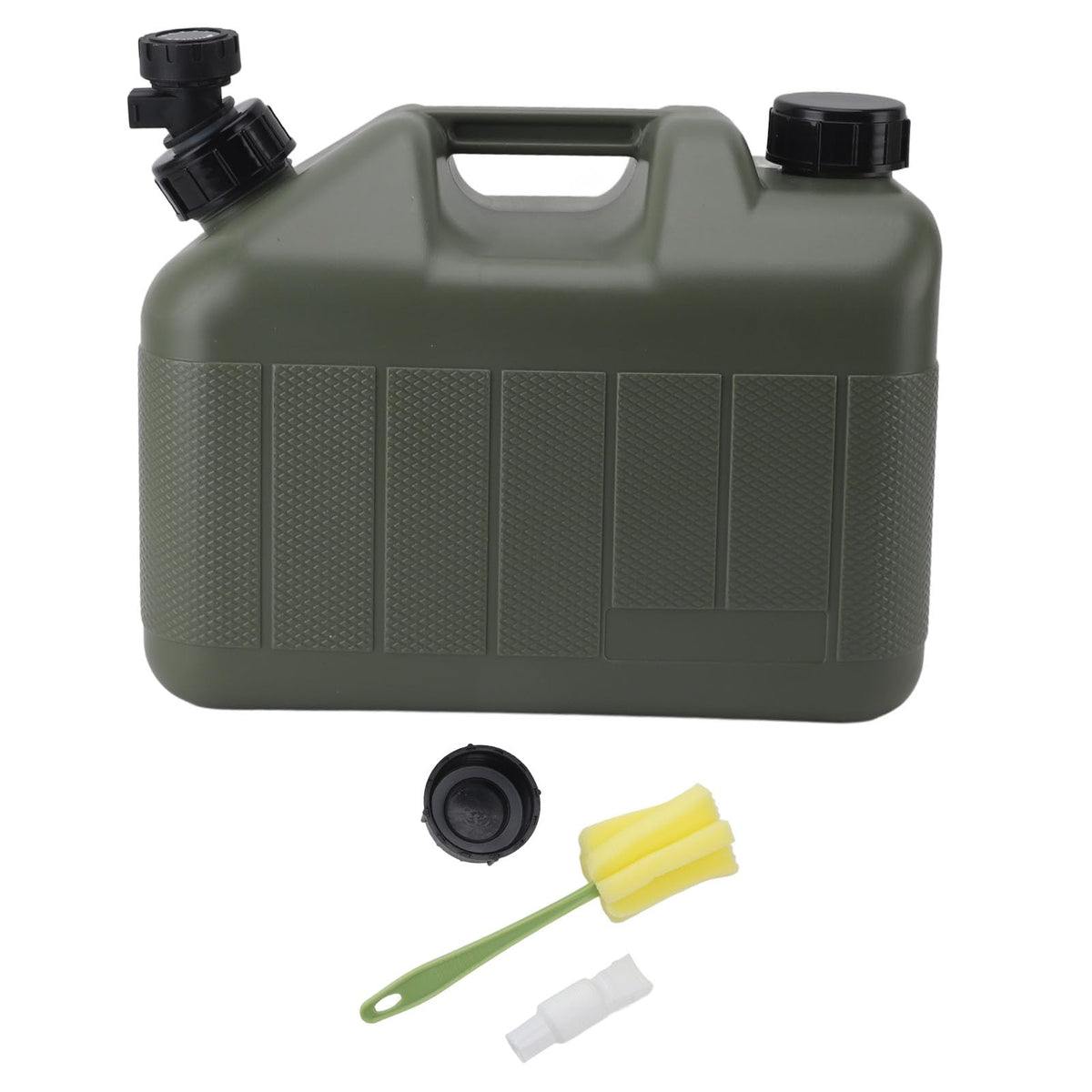 10L Green Portable Water Container with Faucet K86878