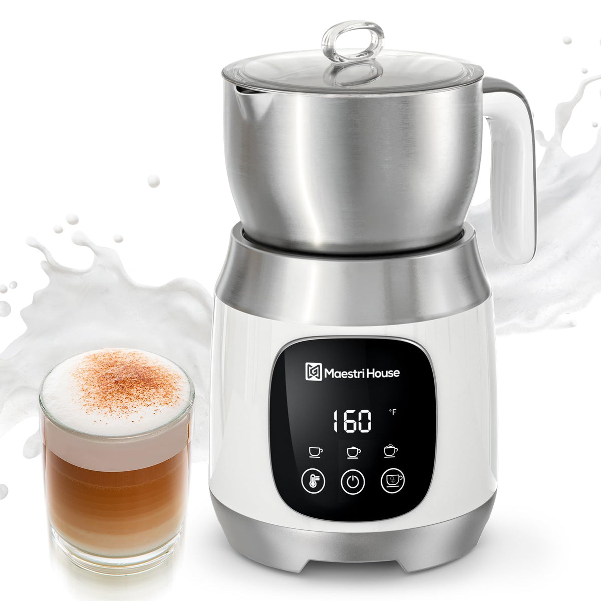 Milk Frother and Steamer 21oz/600mL L7047