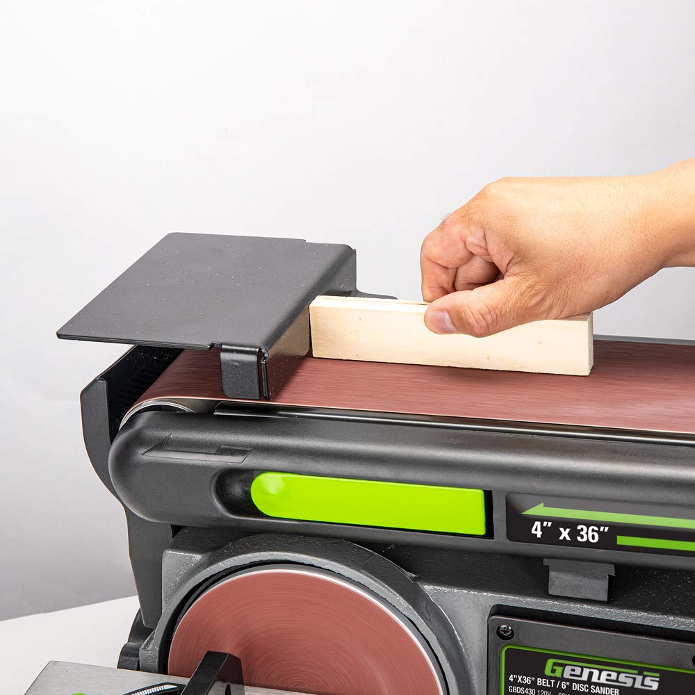 4 x 36-Inch Belt & 6-Inch Disc Benchtop Sander W2807