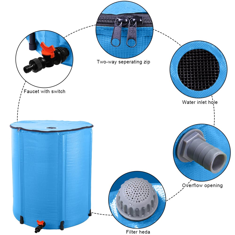 Folding 50 Gallon Water Storage Container N474834