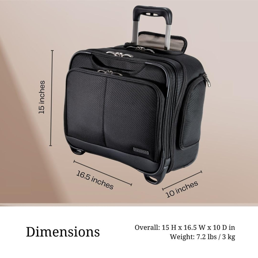 Softside Rolling Laptop Carry-On Luggage Y171611