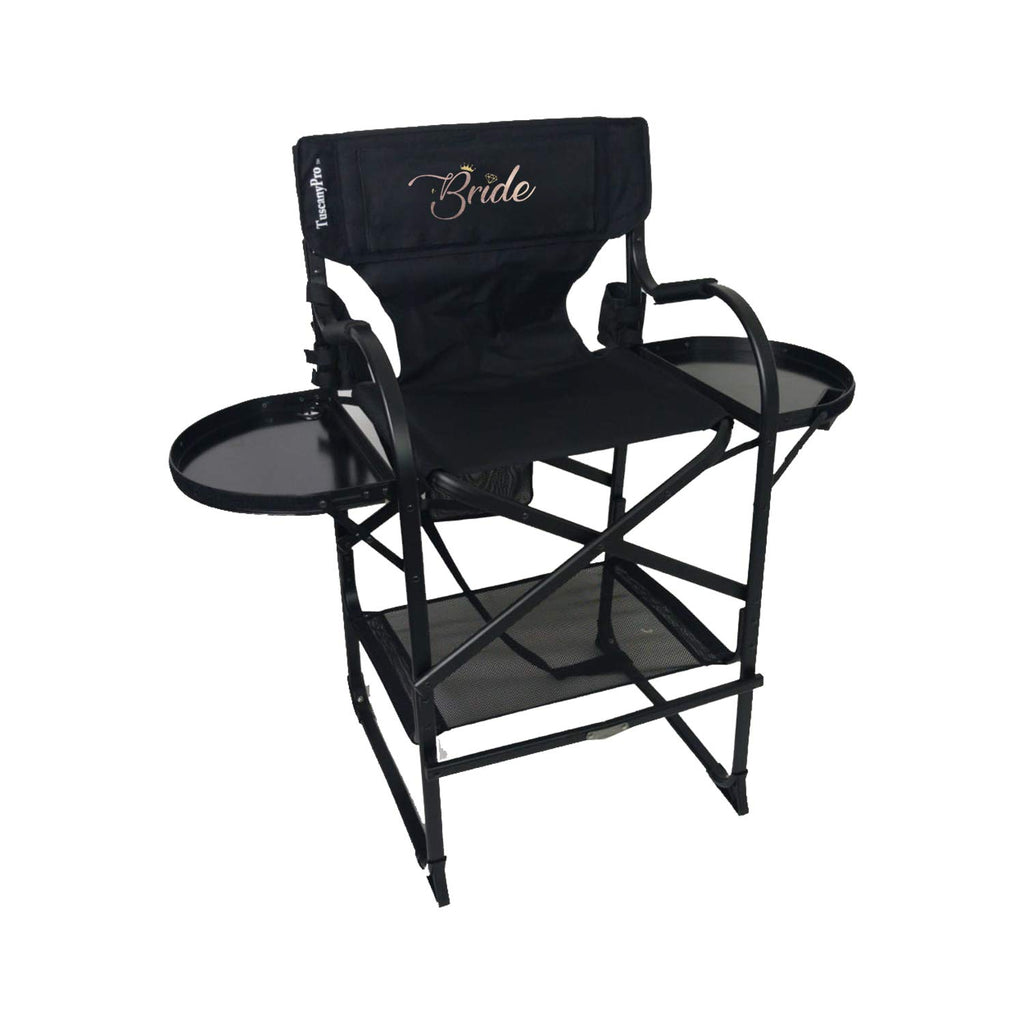 Tall Heavy Duty Director Chair with Adjustable Seat Height and Carry Bag V557729