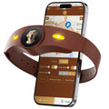 Wireless Dog Fence Collar, 64-3280ft Adjustable, Rechargeable IP7 Waterproof, Brown F5723