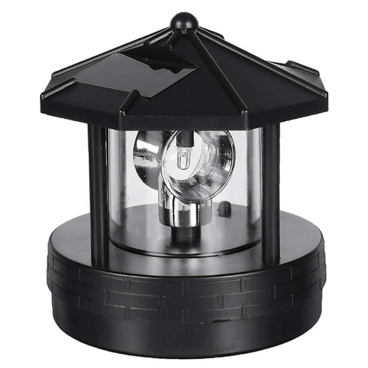 Solar Lights Outdoor LED Rotating Lighthouse Lamp O743