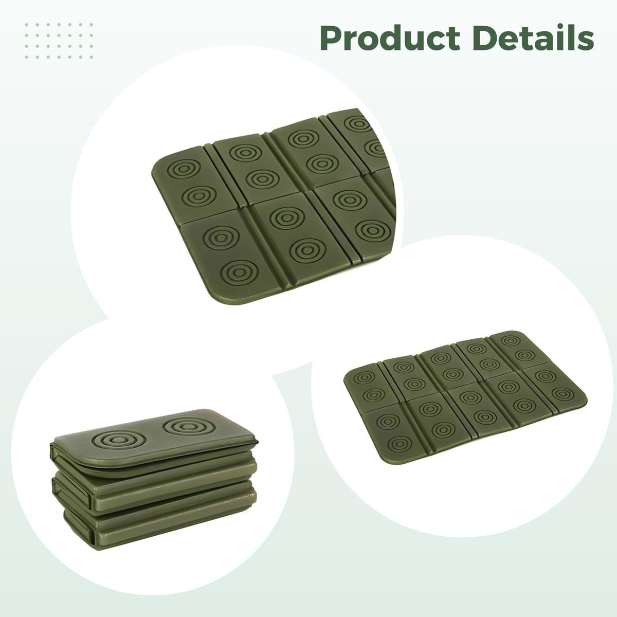 2 Pcs Waterproof Folding Foam Mats I870780