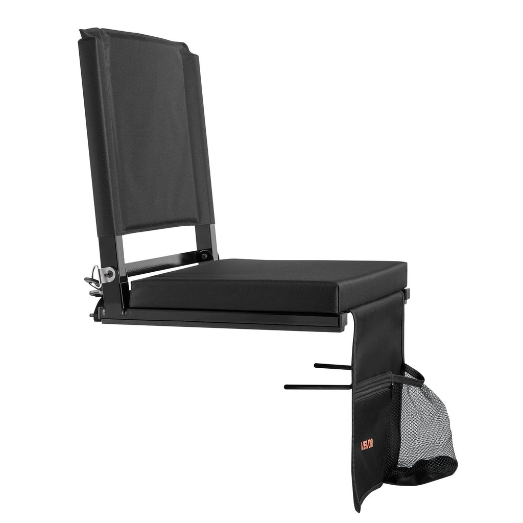 Folding Bleacher Seat with Back Support and Cushion K1580