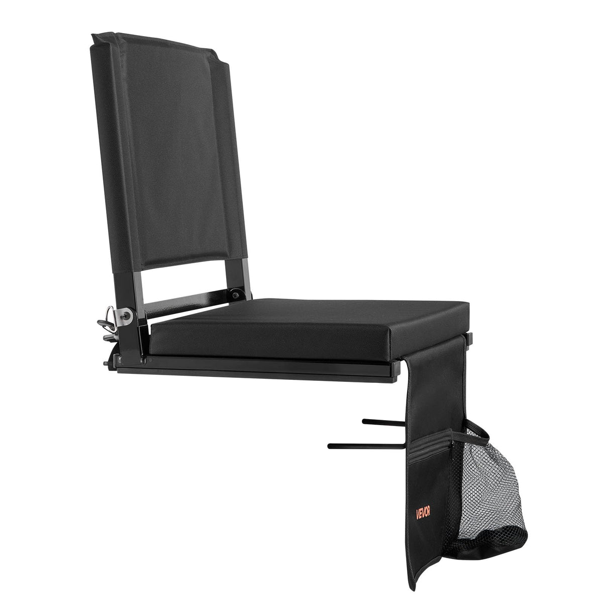 Folding Bleacher Seat with Back Support and Cushion K1580