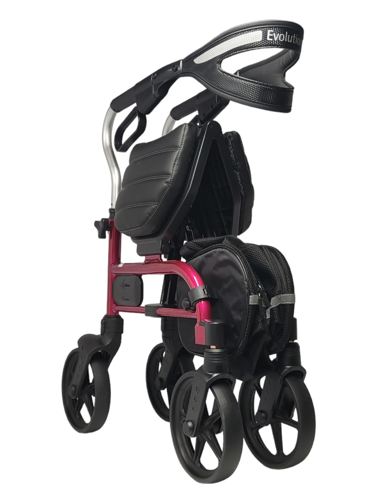 Lightweight Walker Rollator with Seat, Wheels, Brakes Q832