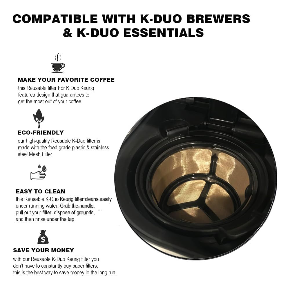 Reusable 8-12 Cup Basket Coffee Filter 2 Pack BPA Free O925725