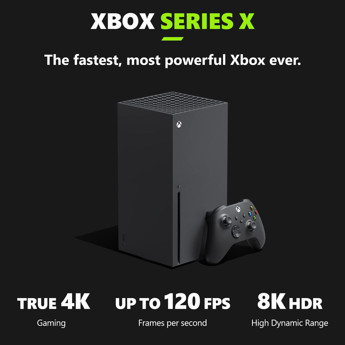 Carbon Black 1TB SSD 4K Gaming Console V768814