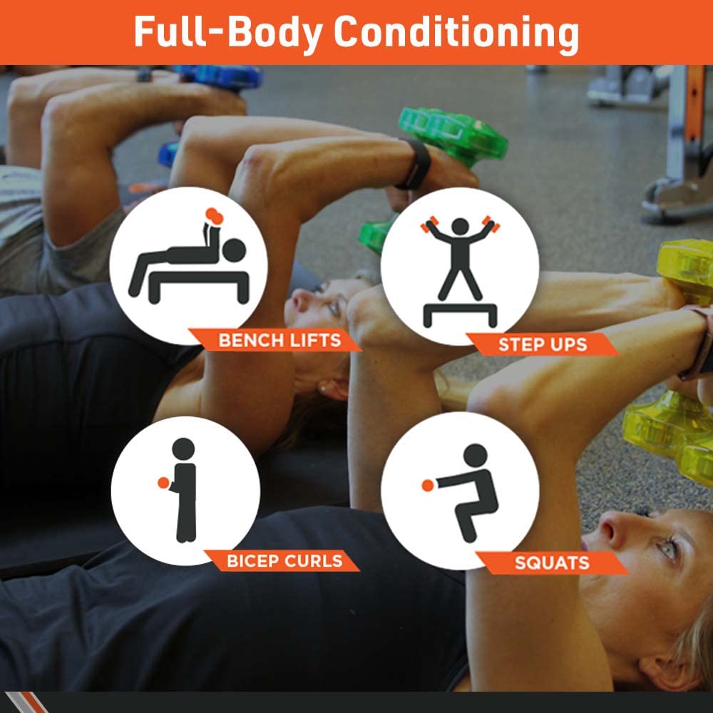 Urethane Aerobic Dumbbells Pair U513