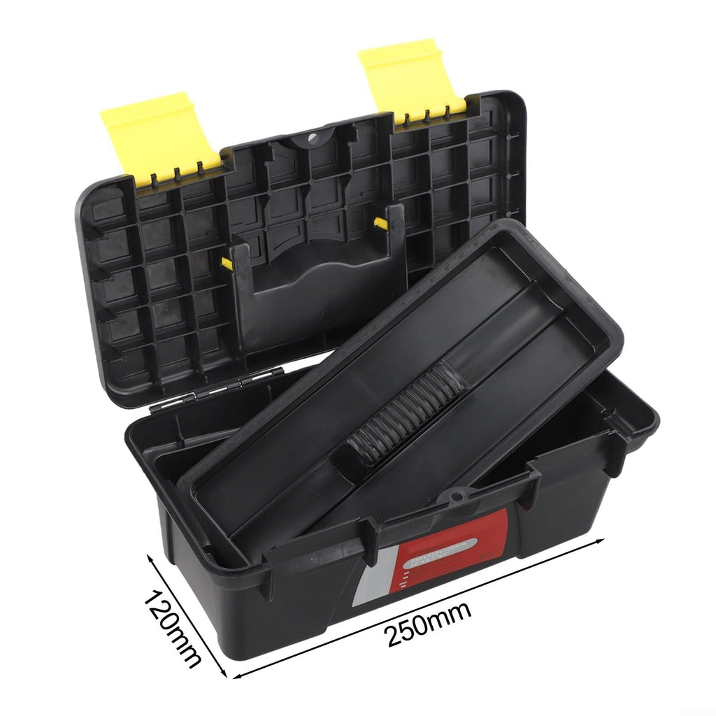 10 Inch 2-Tier Plastic Toolbox J511