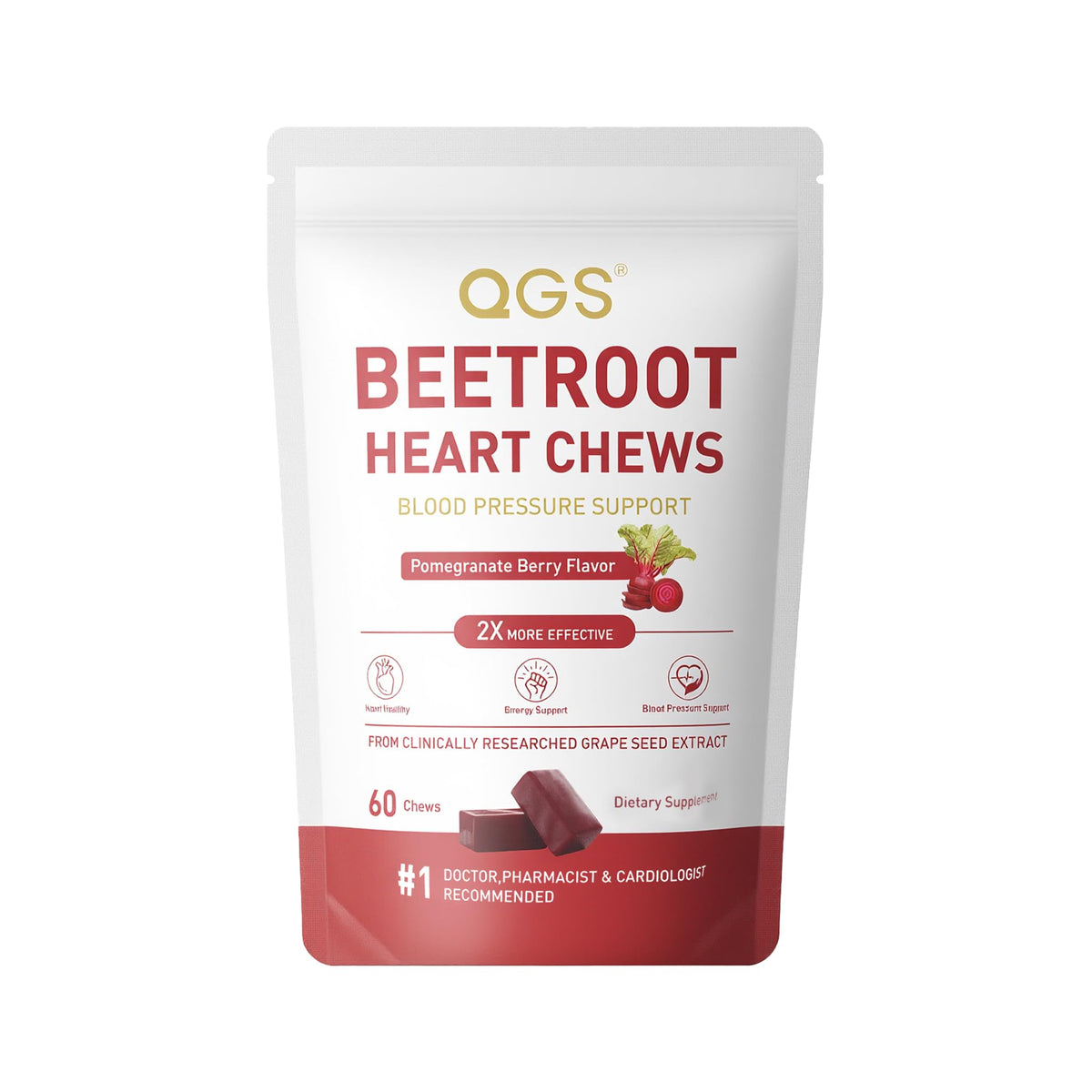 Beet Root Powder Energy Supplement, 60 Count Z368
