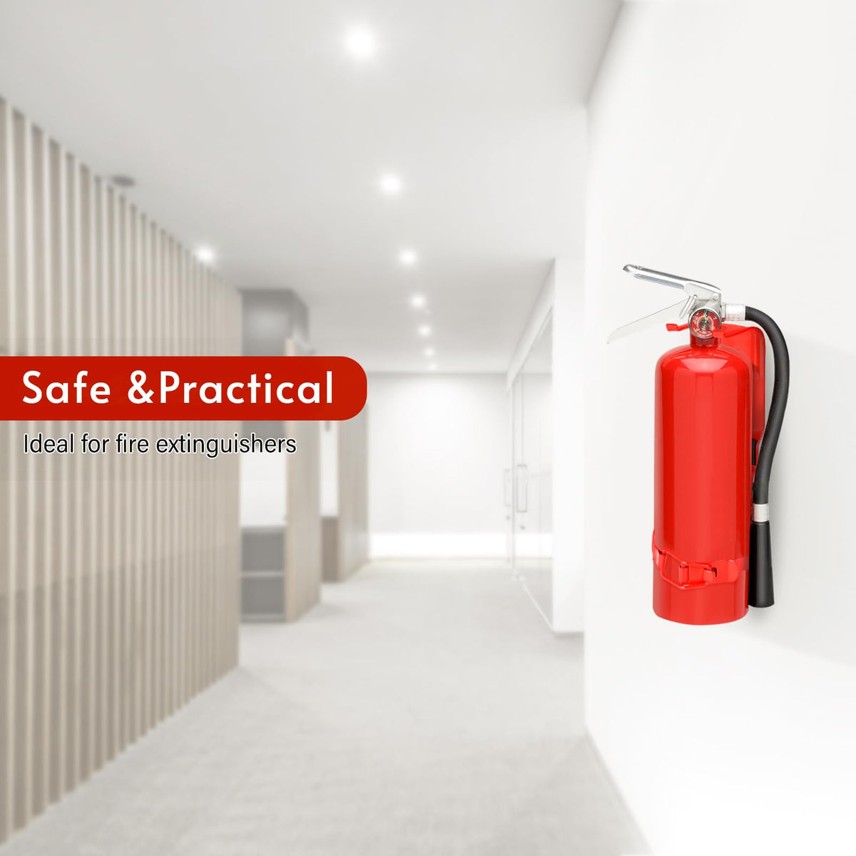 2.5LB Fire Extinguisher Mount Bracket Wall Mount H856315