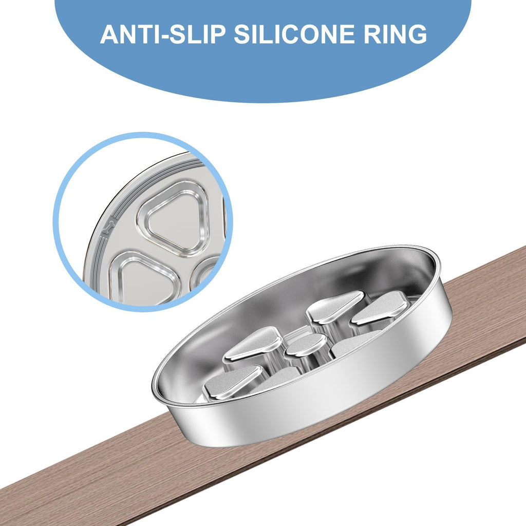 304 Stainless Steel Slow Feeder Dog Bowl V19938
