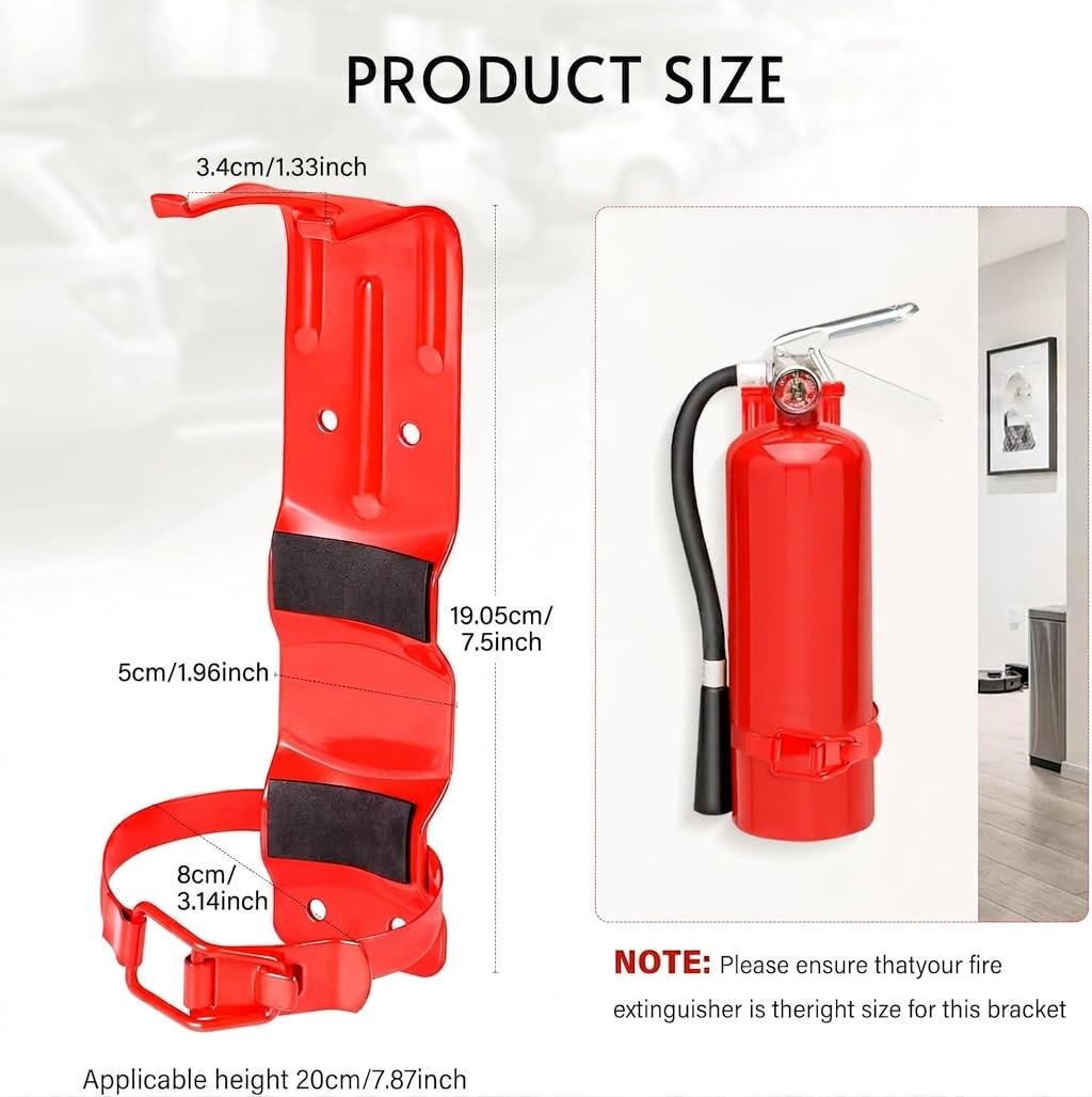 2.5LB Fire Extinguisher Mount Bracket Wall Mount H856315