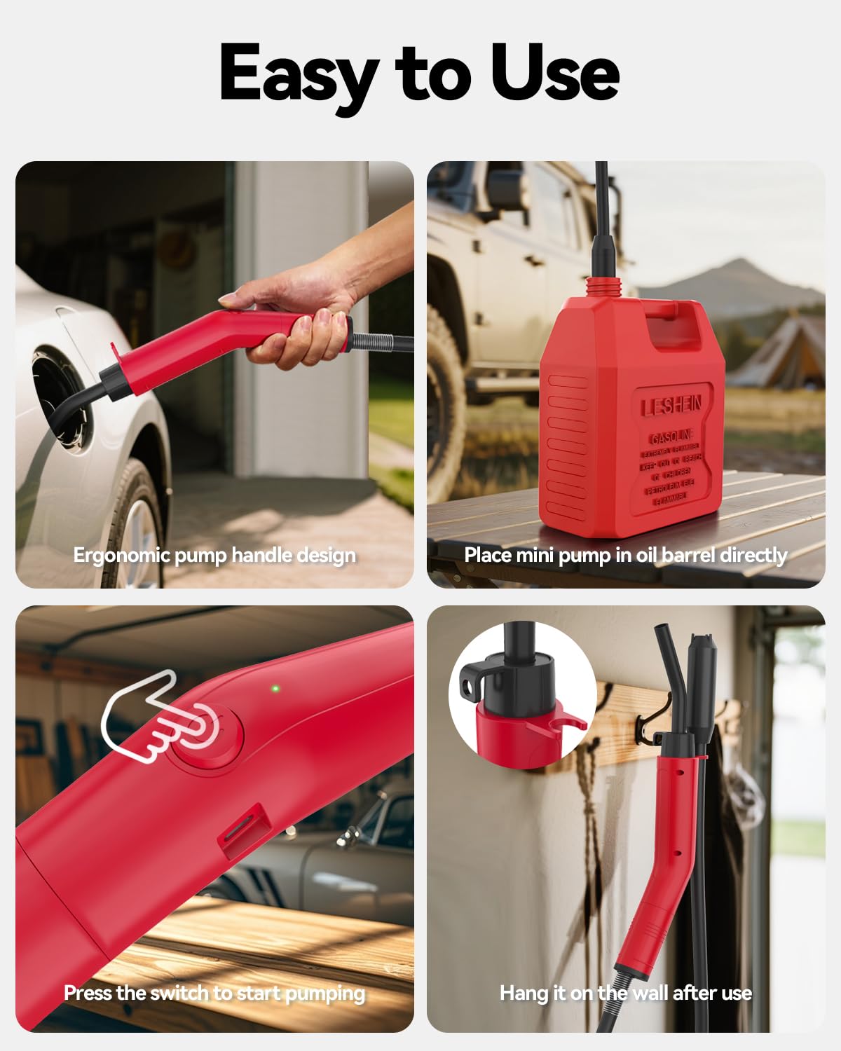 3GPM USB Rechargeable Electric Siphon Pump H376038