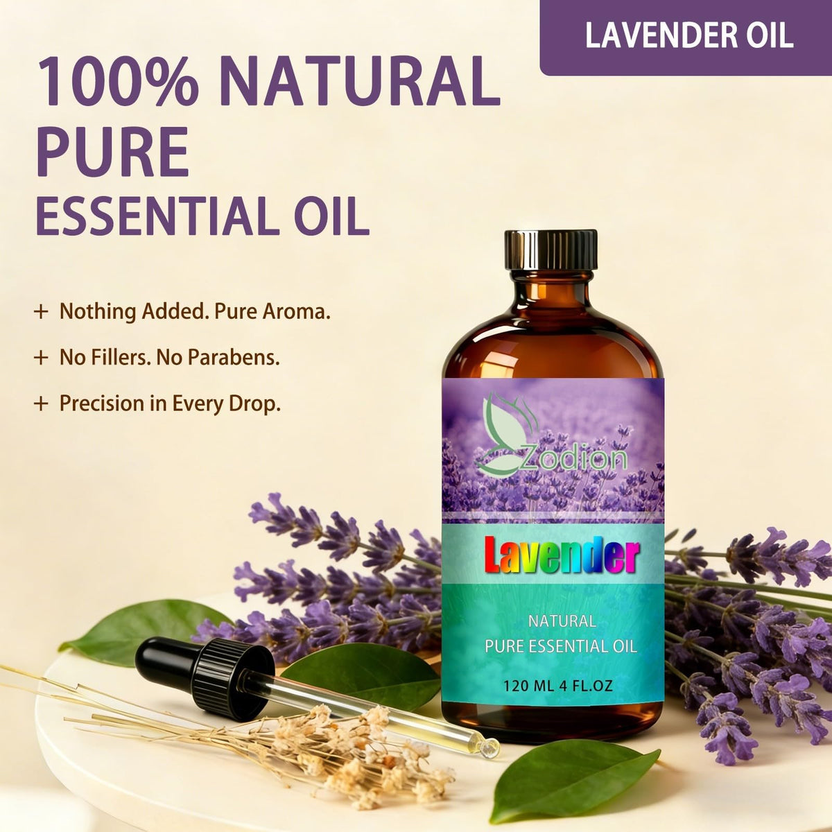 Lavender and Geranium Essential Oil 4 Fl Oz V795