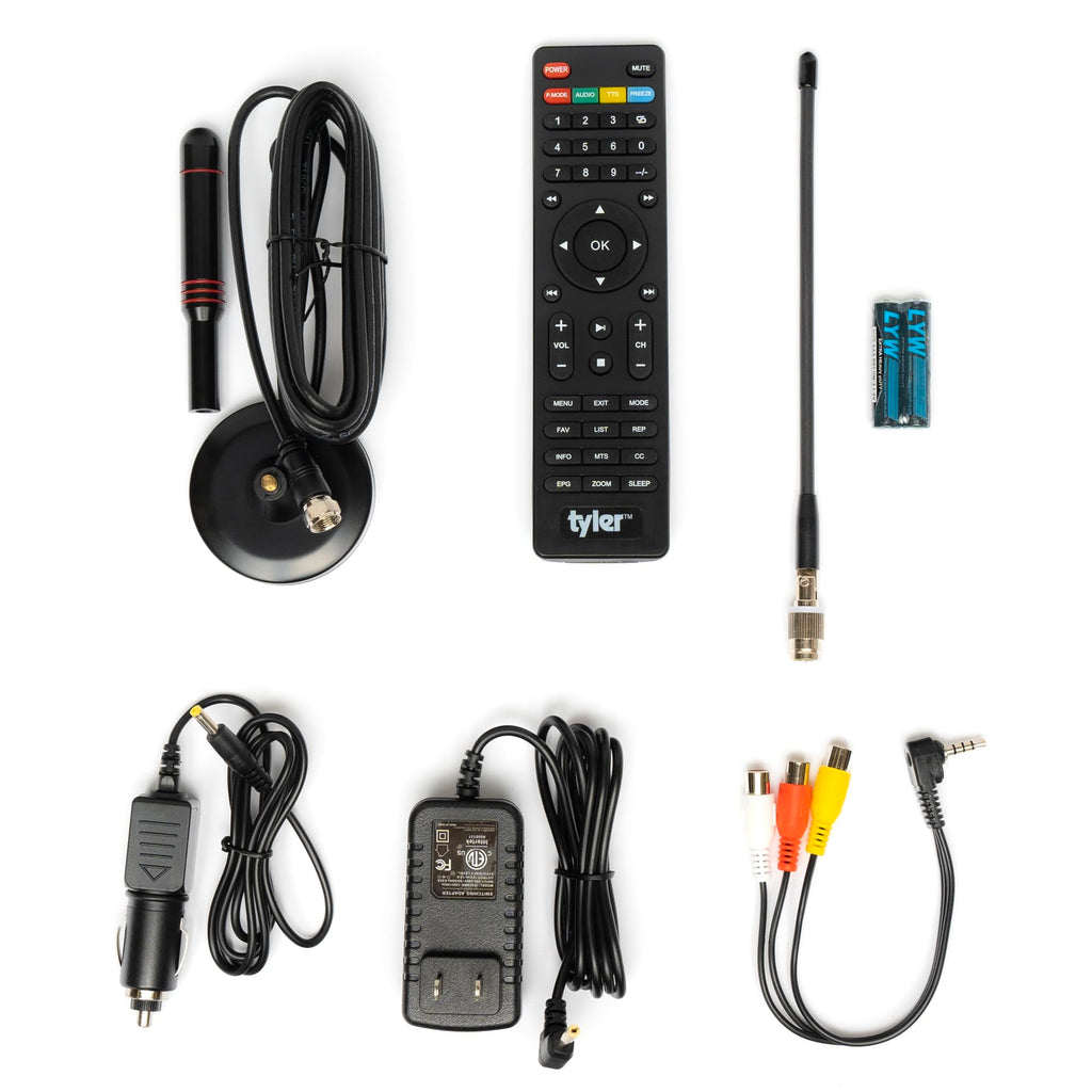 Portable TV LCD Monitor Battery Powered Wireless Capability HD-TV A312