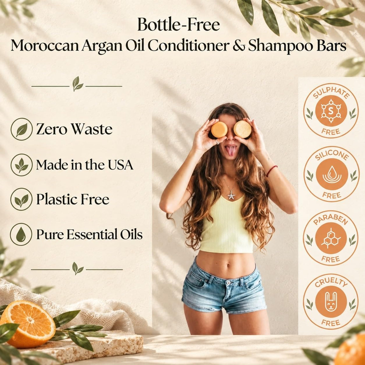 Argan Oil Shampoo & Conditioner Set Y57364