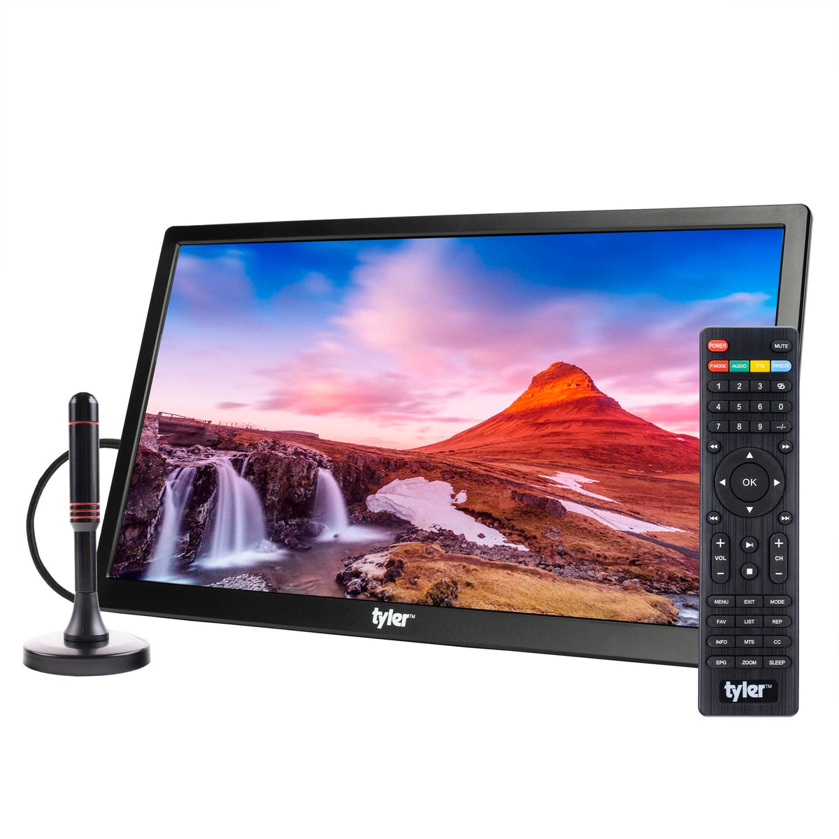 Portable TV LCD Monitor Battery Powered Wireless Capability HD-TV A312
