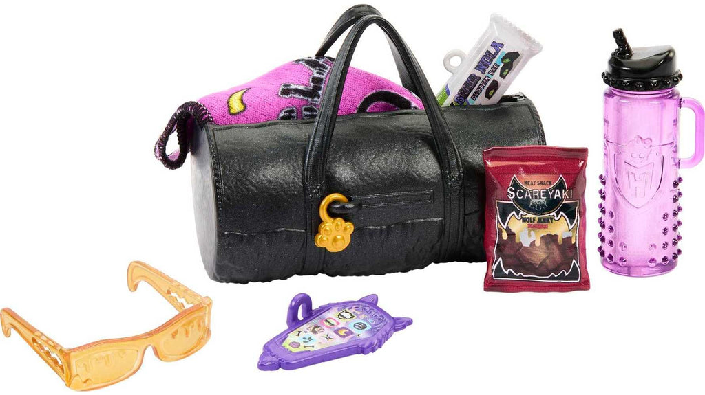 Monster High Doll with Pet Gargoyle Bulldog and Themed Accessories P5789