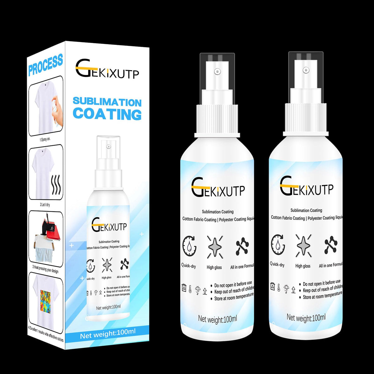 100ml Sublimation Spray for Cotton T-Shirts Z319561