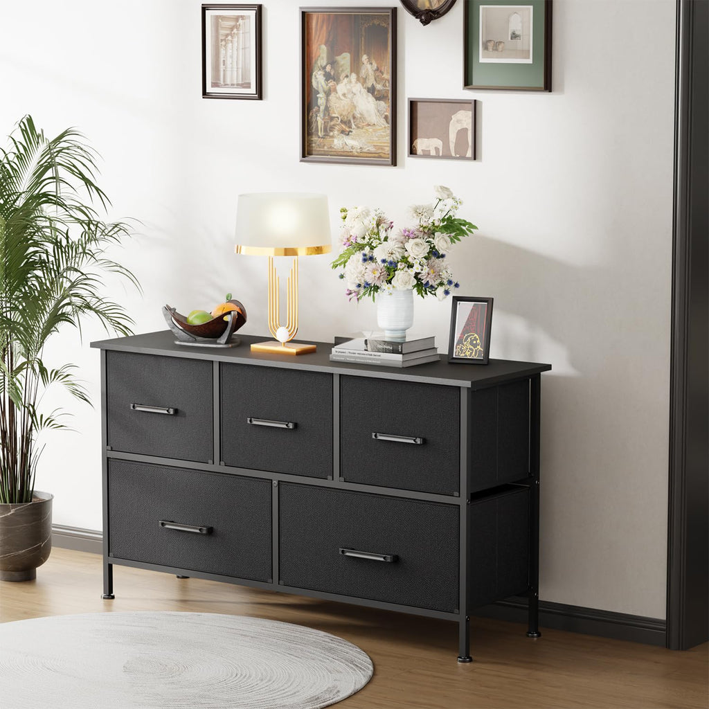 5 Drawer Fabric Dresser P31191