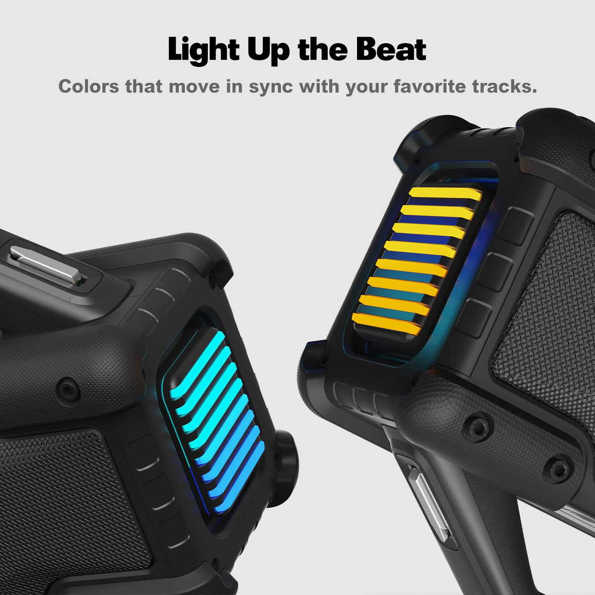 Black Portable Water Resistant Bluetooth Speaker J949