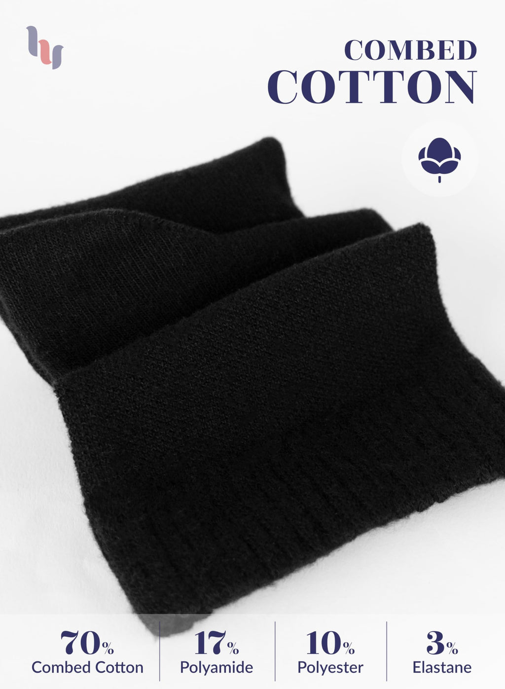 Cotton Ankle Socks Women 4-8 Pairs U9189