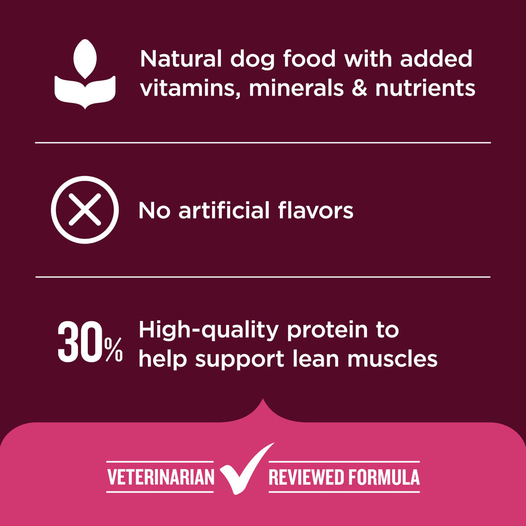 High Protein Dry Dog Food 4 lb. Bag A448