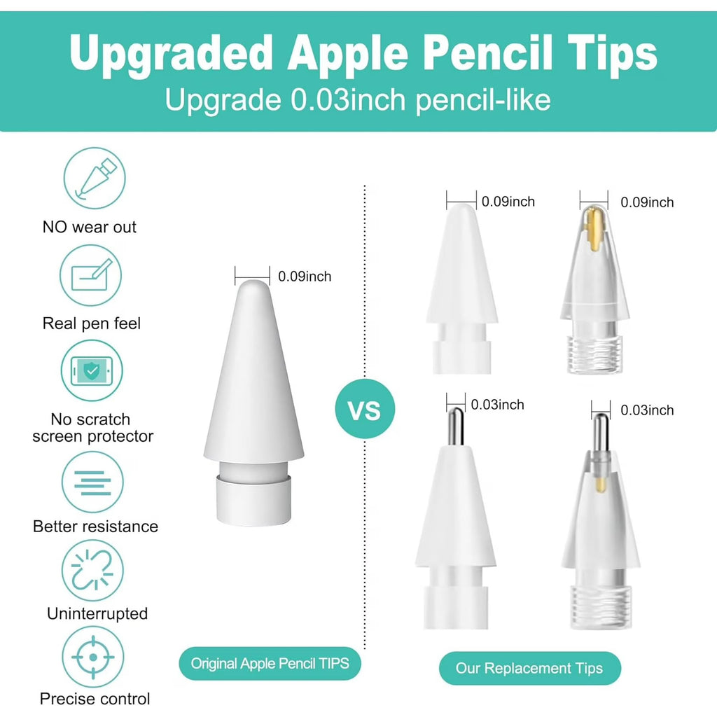White Stylus Tips S8744