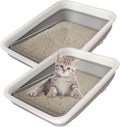 Collapsible Low Entry Small Cat Litter Box L65442