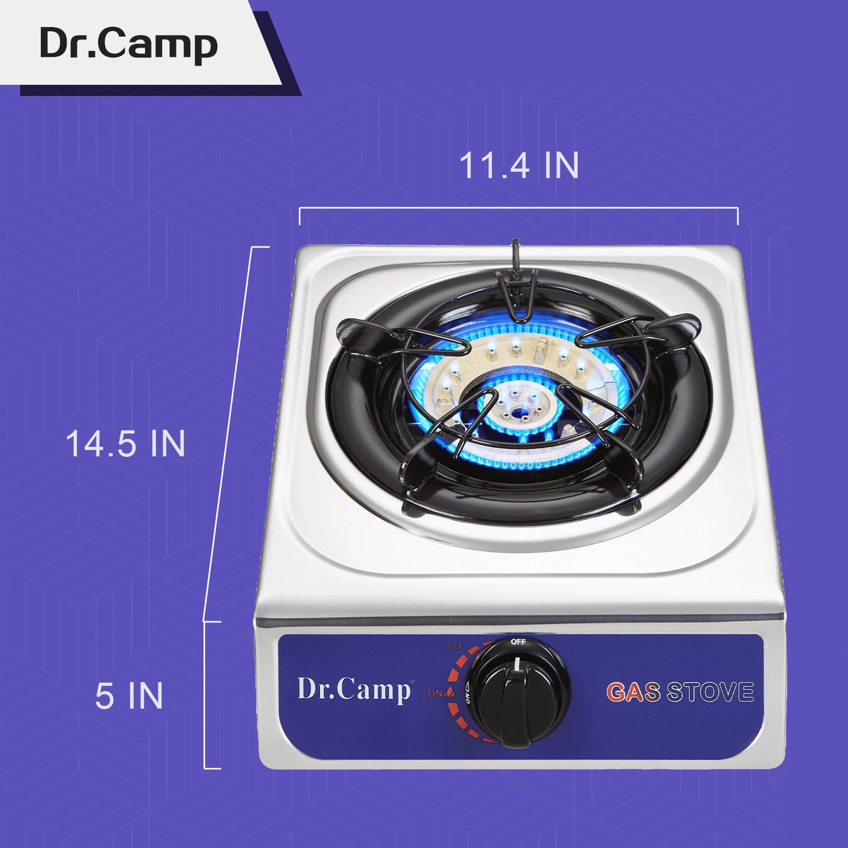 12000 BTU Single Propane Stove Cooker J41807