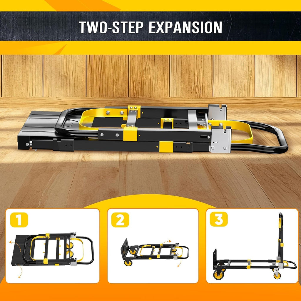 600lbs 3 in 1 Folding Hand Truck Dolly S76579