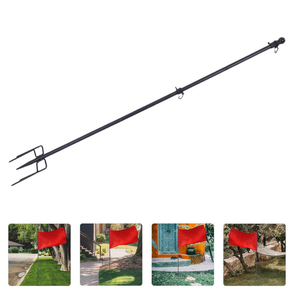Stainless Steel Flag Pole Holder with 5 Prongs S452