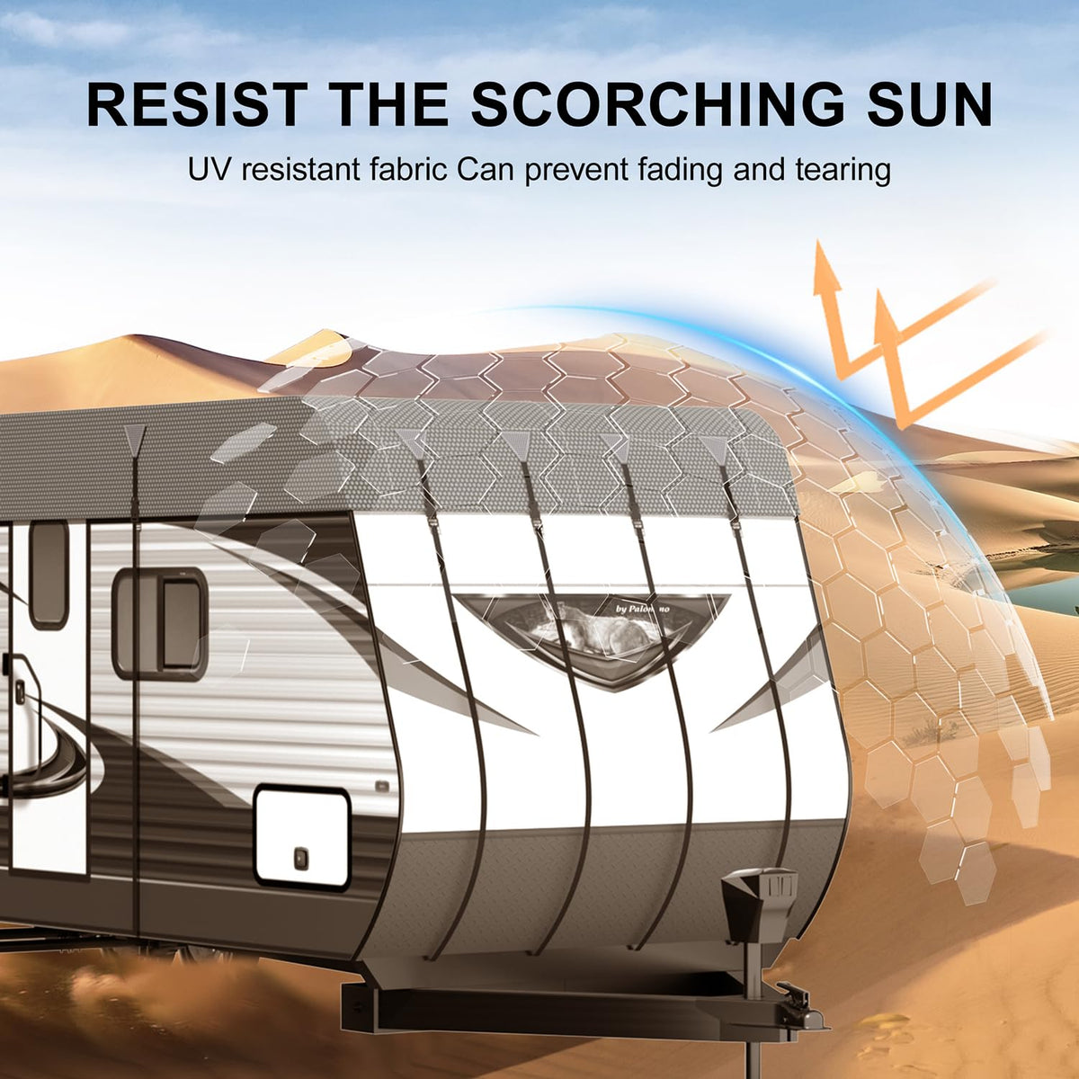 Heavy Duty Waterproof RV Roof Cover W40383