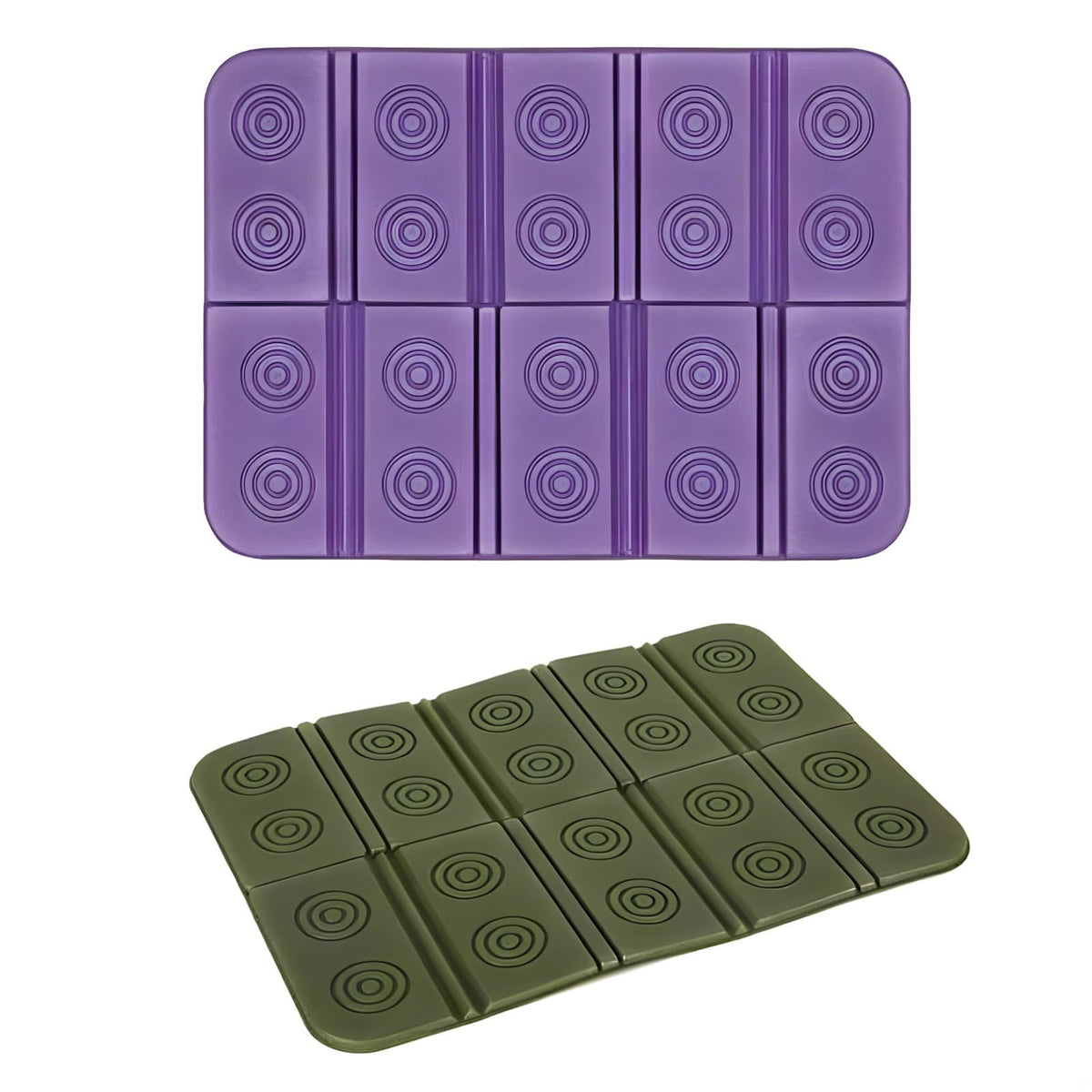 2 Pcs Waterproof Folding Foam Mats I870780
