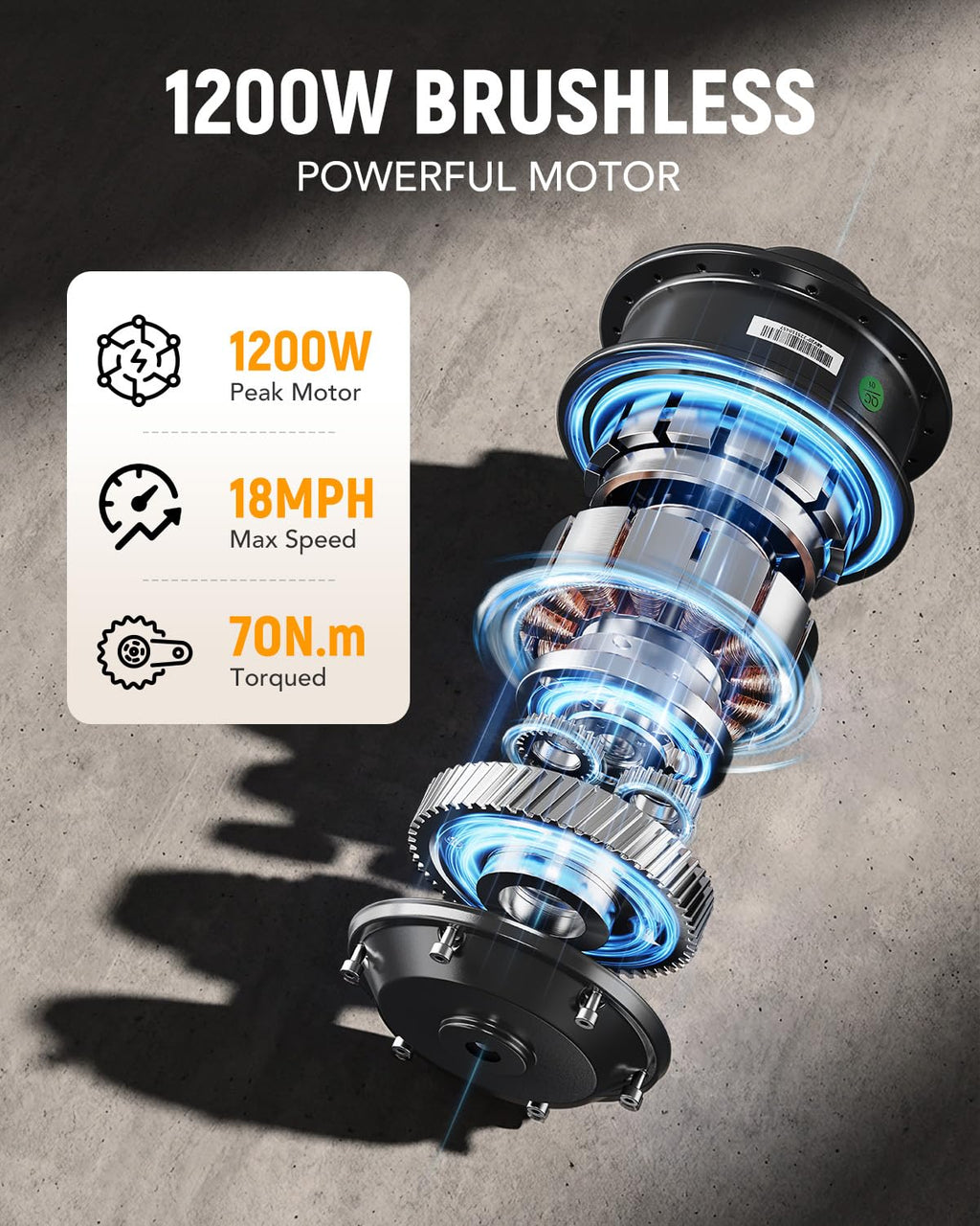 1200W Folding 3 Wheel Electric Trike Bike P46170